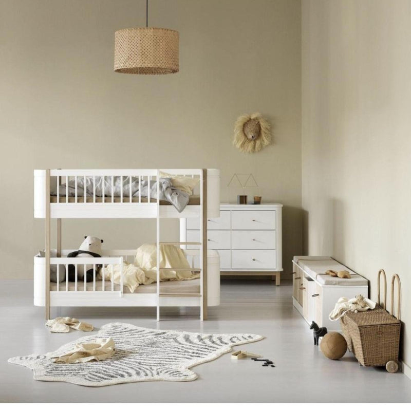 Oliver Furniture Mini+ low bunk bed 041461 White/Oak