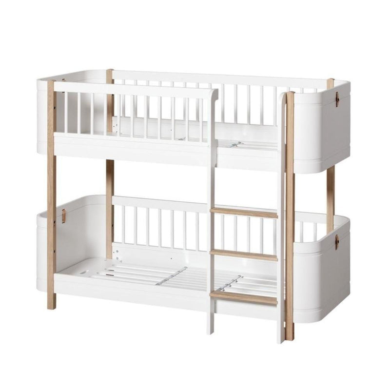 Oliver Furniture Mini+ low bunk bed 041461 White/Oak