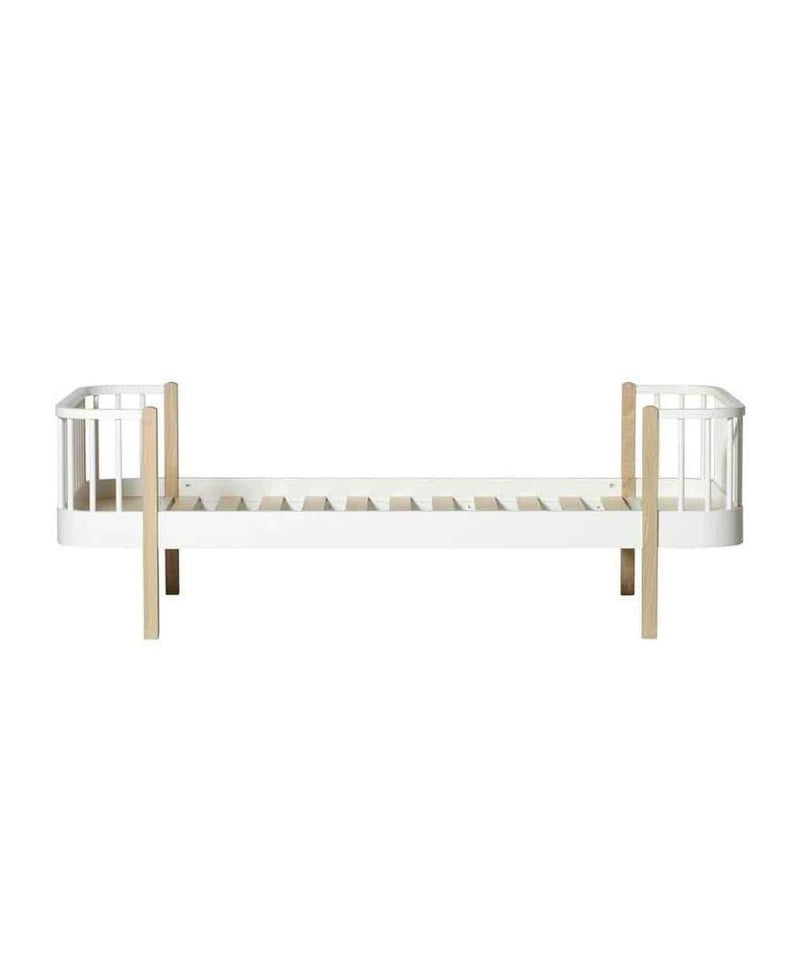 Oliver Furniture Original Bed 90x200Cm White/Oak 041403 - Studio Play