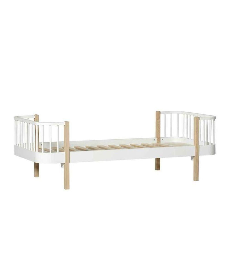 Oliver Furniture Original Bed 90x200Cm White/Oak 041403 - Studio Play