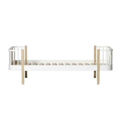 Oliver Furniture Original Bed 90x200Cm White/Oak 041403