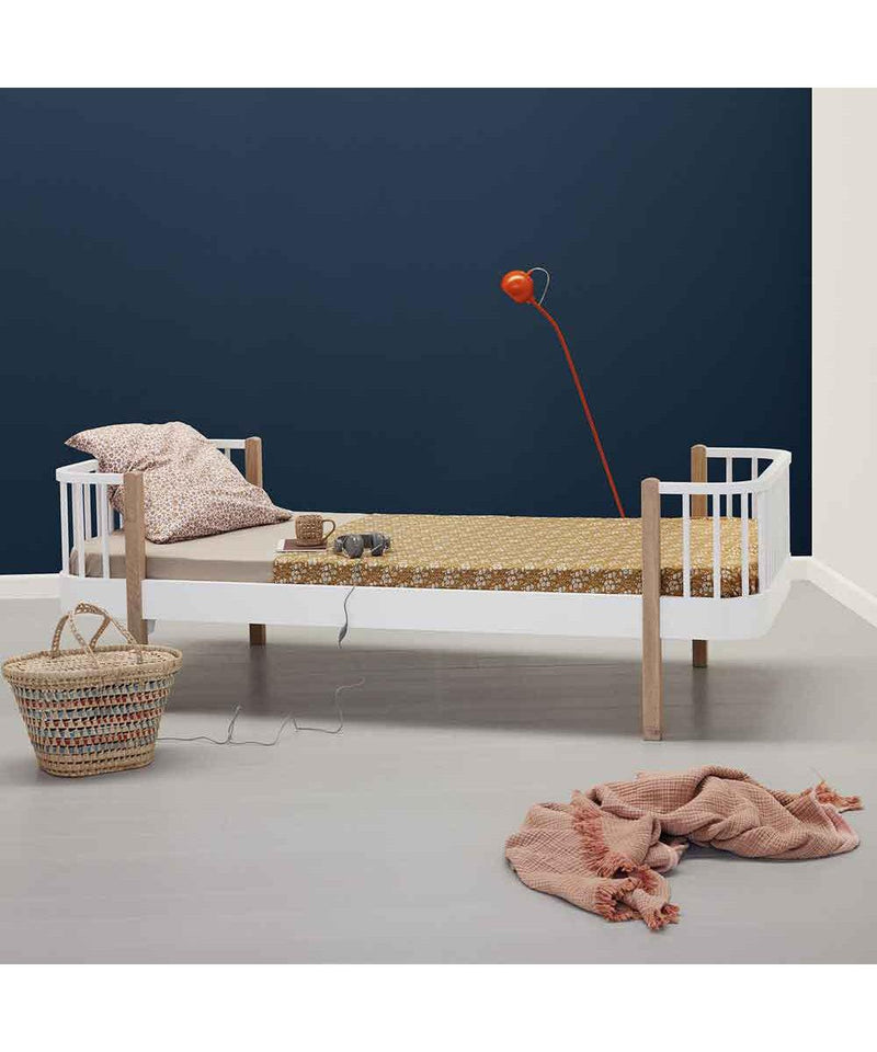 Oliver Furniture Original Bed White/Oak
