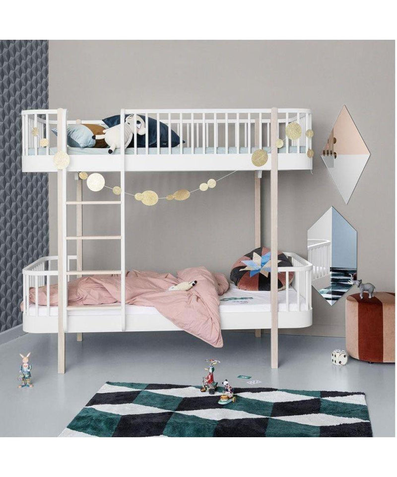 Oliver Furniture Original Bunk Bed 90x200cm White 041412 - Studio Play