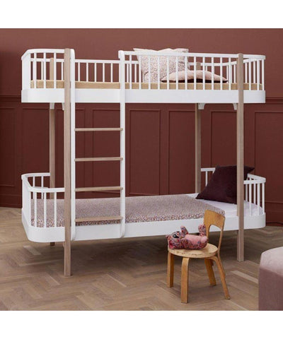 Oliver Furniture Original Bunk Bed 90x200cm White/Oak 041413 - Studio Play
