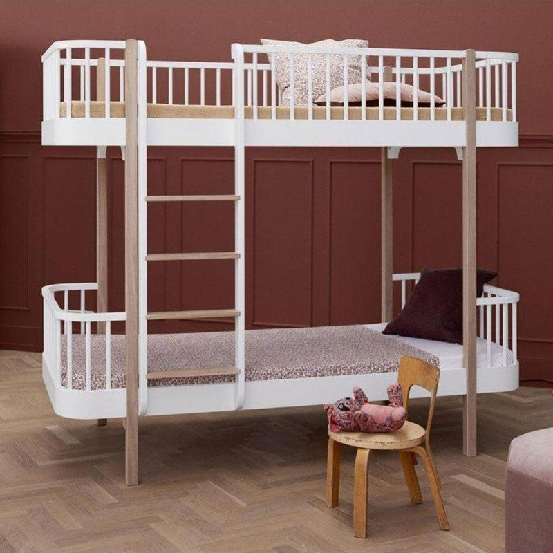 Oliver Furniture Original Bunk Bed 90x200cm White/Oak 041413