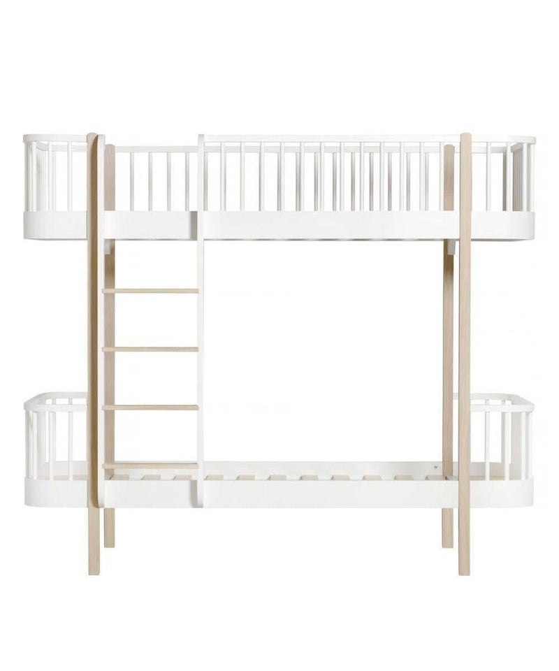 Oliver Furniture Original Bunk Bed 90x200cm White/Oak 041413 - Studio Play