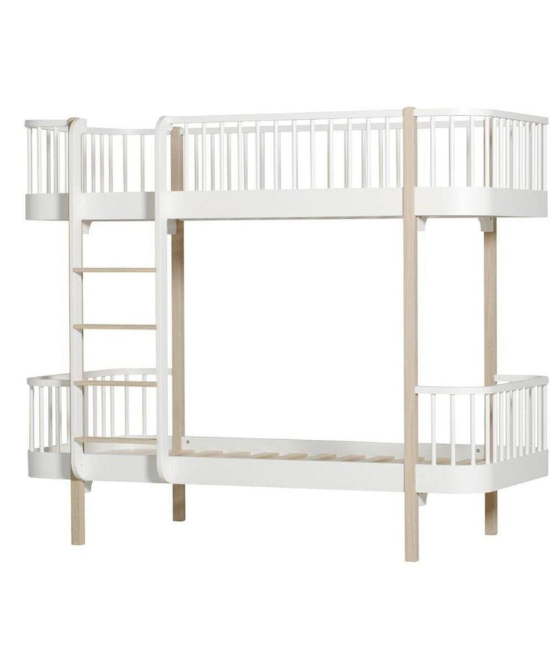 Oliver Furniture Original Bunk Bed 90x200cm White/Oak 041413 - Studio Play