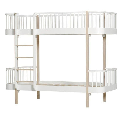 Oliver Furniture Original Bunk Bed 90x200cm White/Oak 041413 - Studio Play
