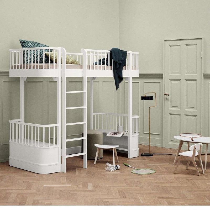 Oliver Furniture Original Loft Bed 90x200cm White 041430