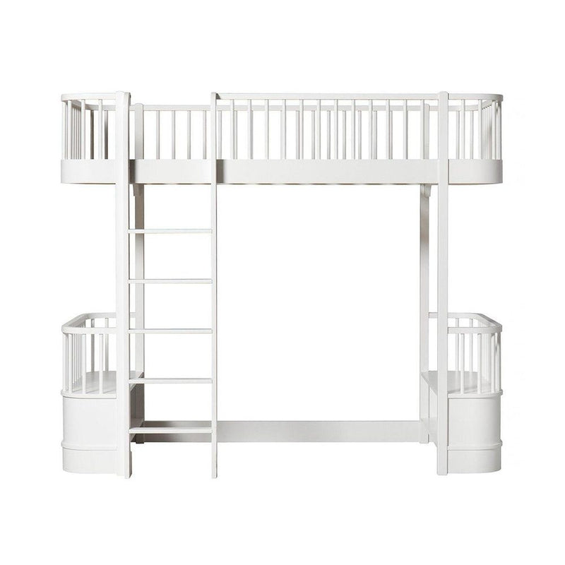 Oliver Furniture Original Loft Bed 90x200cm White 041430 - Studio Play