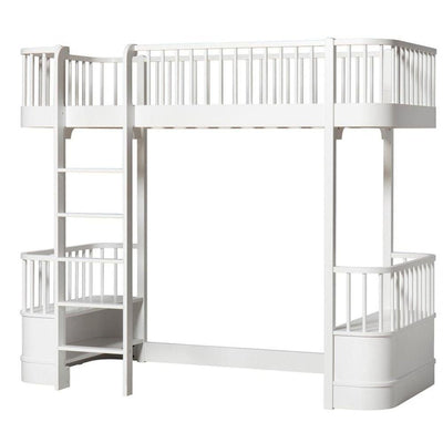 Oliver Furniture Original Loft Bed 90x200cm White 041430 - Studio Play