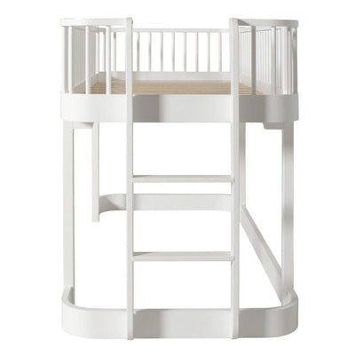 Oliver Furniture Original Low Loft Bed 90x200cm White 041572