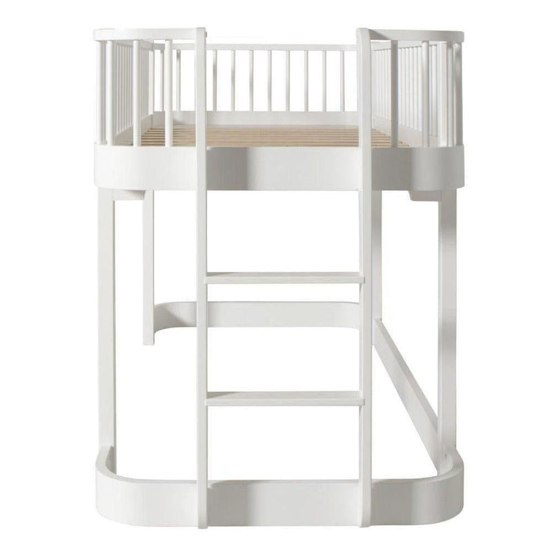Oliver Furniture Original Low Loft Bed 90x200cm White 041572