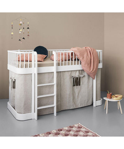 Oliver Furniture Original Low Loft Bed White