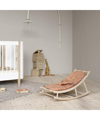 Oliver Furniture Wood Baby & Toddler Rocker Oak/Caramel