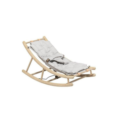 Oliver Furniture Wood Baby & Toddler Rocker Oak/Grey - Studio Play