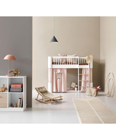 Oliver Furniture Wood Baby & Toddler Rocker Oak/Nature