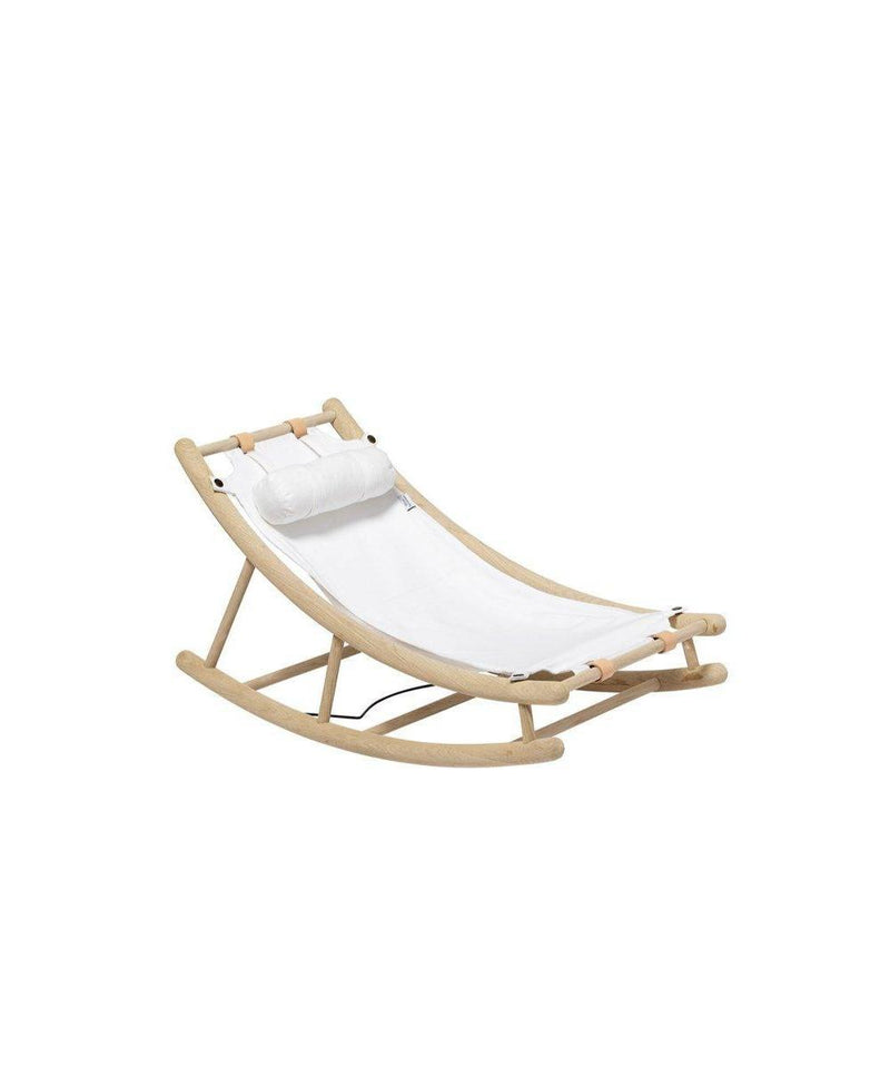 Oliver Furniture Wood Baby & Toddler Rocker Oak/White