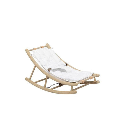 Oliver Furniture Wood Baby & Toddler Rocker Oak/White - Studio Play