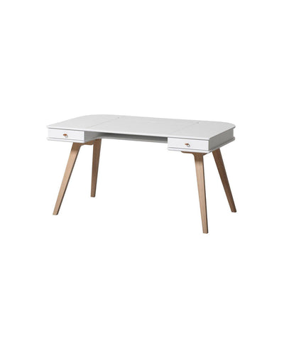 Oliver Furniture Wood Desk 66cm & Armchair