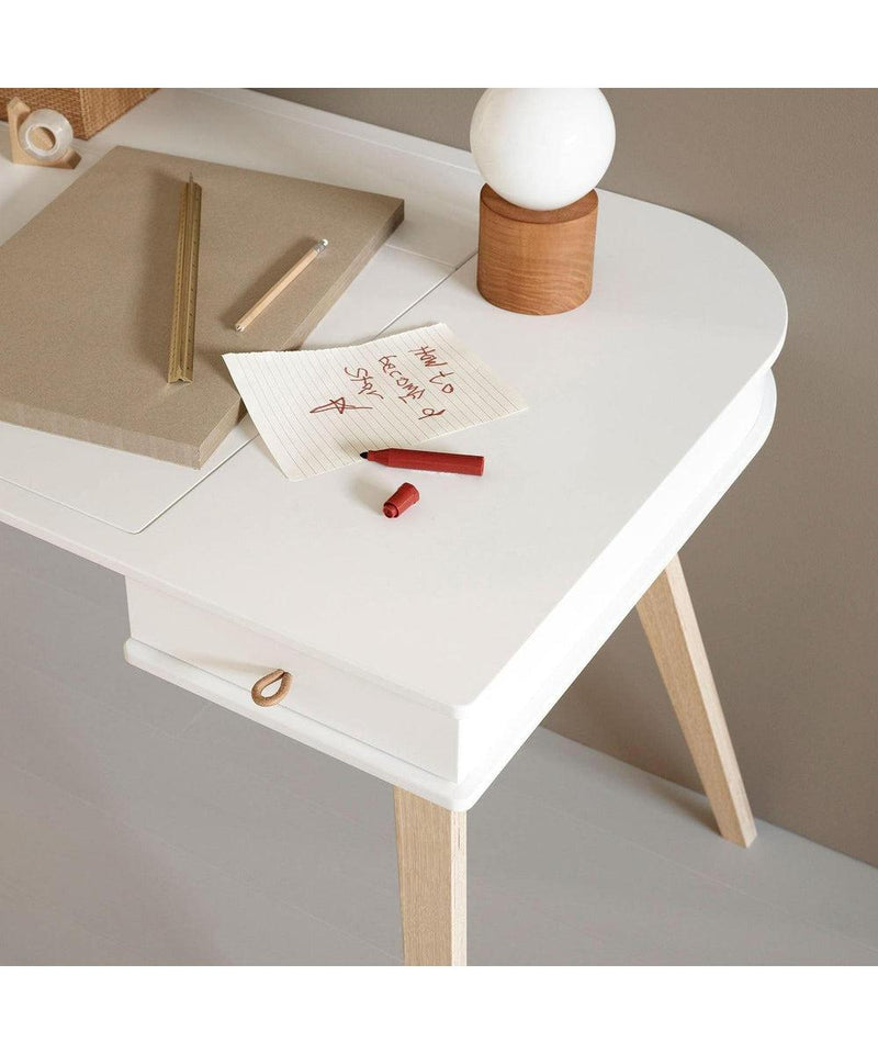 Oliver Furniture Wood Desk 66cm & Armchair