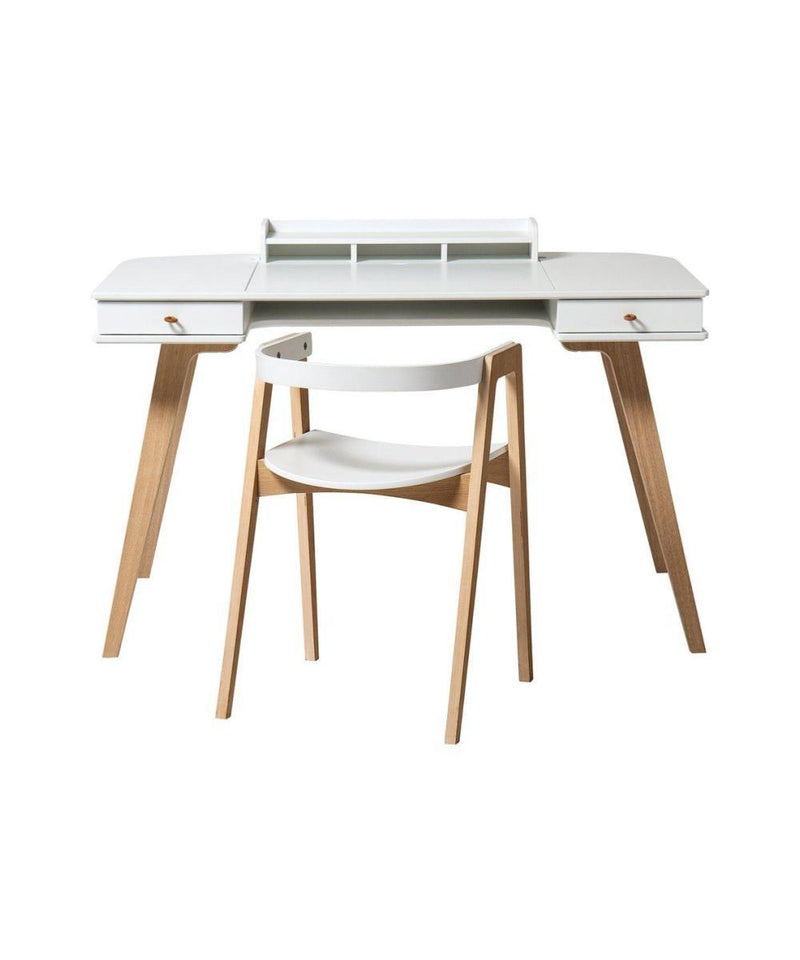 Oliver Furniture Wood Desk 66cm & Armchair