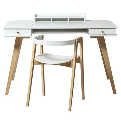 Oliver Furniture Wood Desk 72,6cm & Armchair 041009