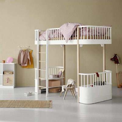 Oliver Furniture Wood Shelving Unit 3x2 with base 041336 - Studio Play