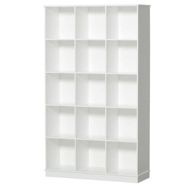 Oliver Furniture Wood Shelving Unit 3x5 with base 041321 - Studio Play