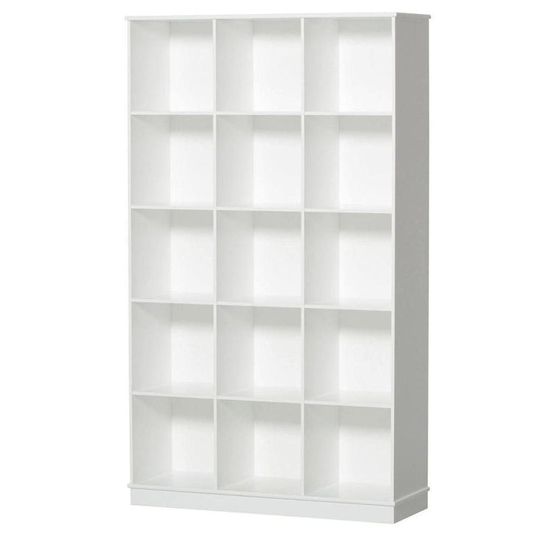 Oliver Furniture Wood Shelving Unit 3x5 with base 041321 - Studio Play