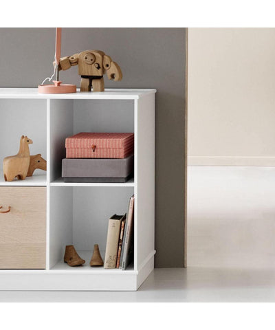 Oliver Furniture Wood Shelving Unit 5x2 with base