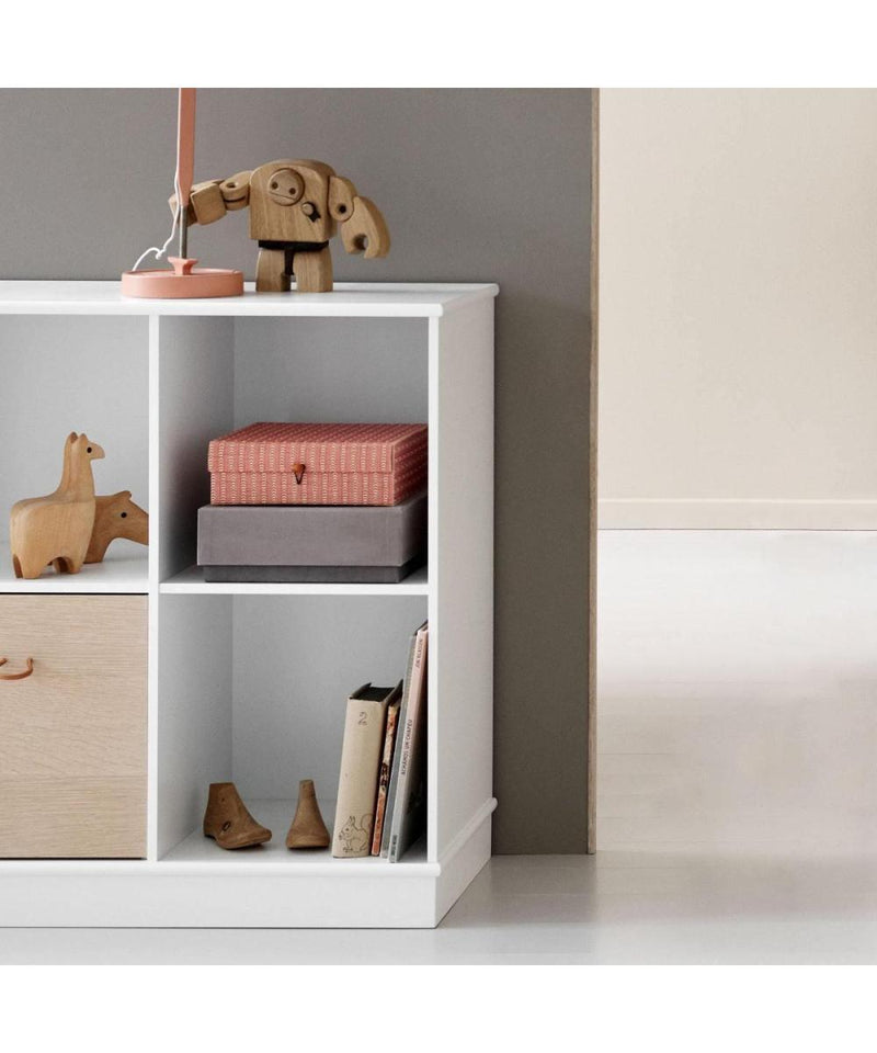 Oliver Furniture Wood Shelving Unit 5x2 with base