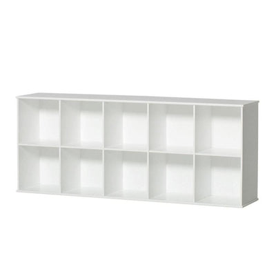Oliver Furniture Wood Shelving Unit 5x2 with support 041323 - Studio Play