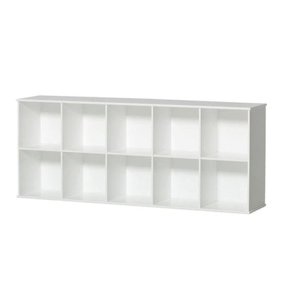 Oliver Furniture Wood Shelving Unit 5x2 with support 041323