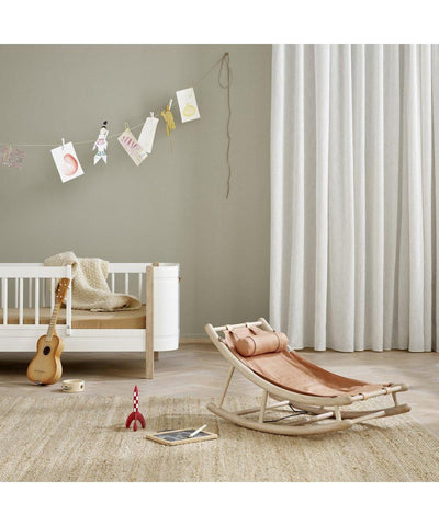 Oliver Furniture Wood Toddler Rocker Oak/Caramel