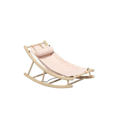 Oliver Furniture Wood Toddler Rocker Oak/Rose - Studio Play