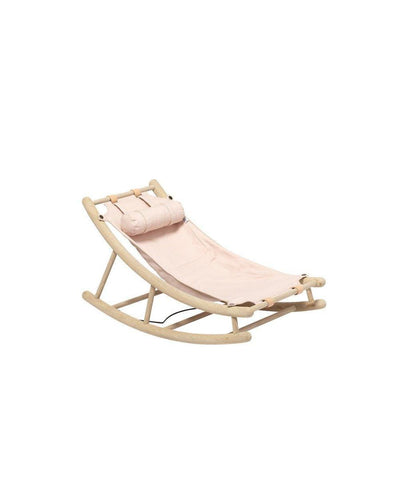 Oliver Furniture Wood Toddler Rocker Oak/Rose