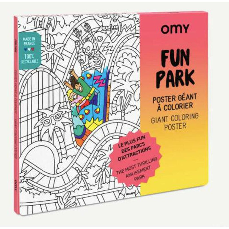 OMY Kleurposter Fun Park