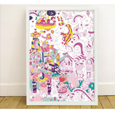 OMY Kleurposter Lily - Studio Play