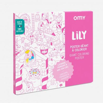 OMY Kleurposter Lily - Studio Play