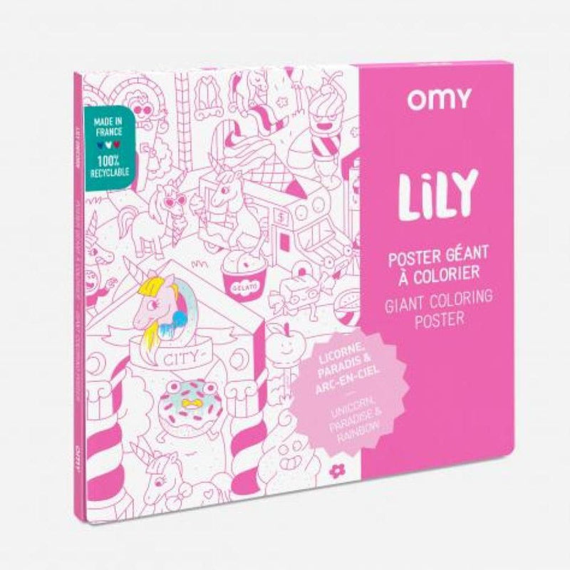 OMY Kleurposter Lily - Studio Play