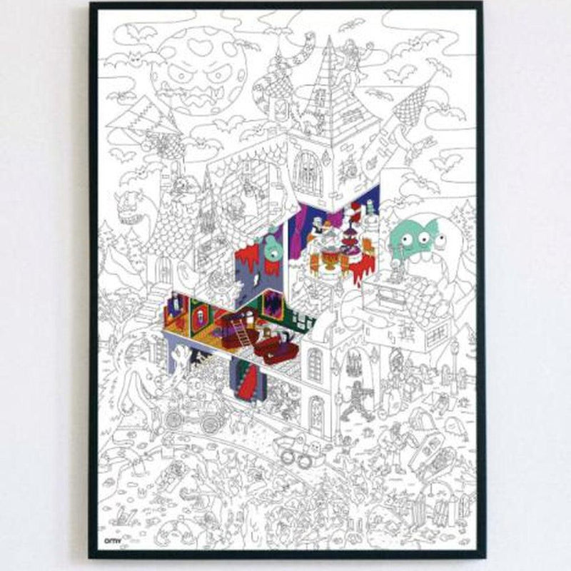 OMY Kleurposter Vampire