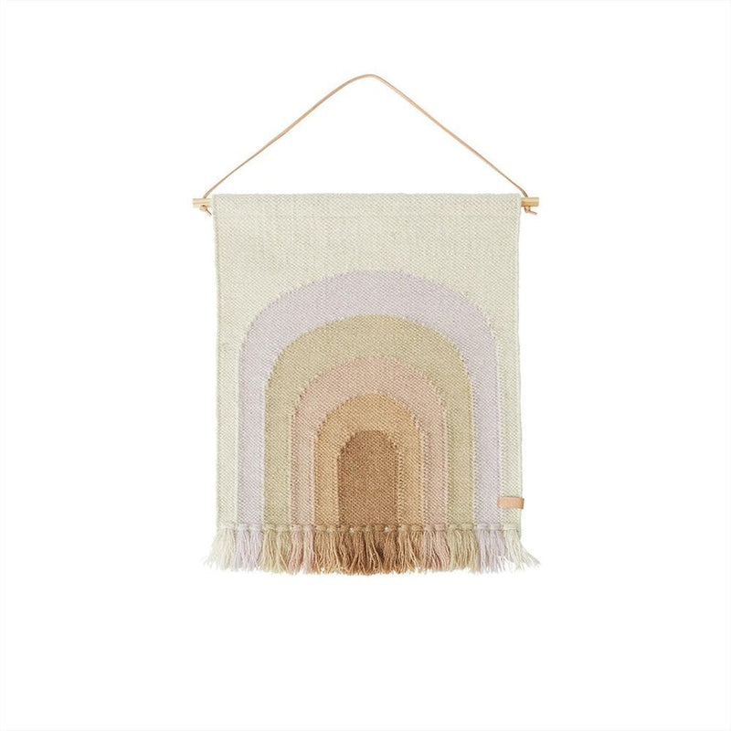 OYOY Follow The Rainbow Mini Wandtapijt Lavender - Studio Play