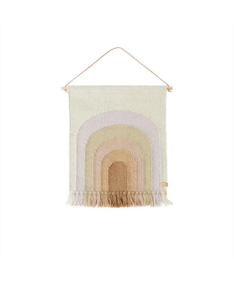 OYOY Follow The Rainbow Mini Wandtapijt Lavender