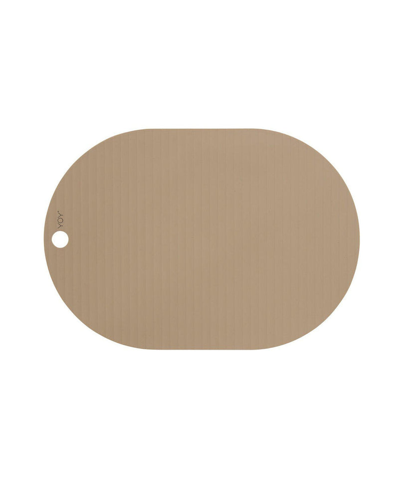 OYOY Silicone Placemat Ribbo Camel