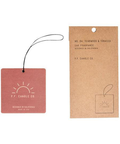 P.F. Candle Co Car Fragrance Teakwood & Tobacco