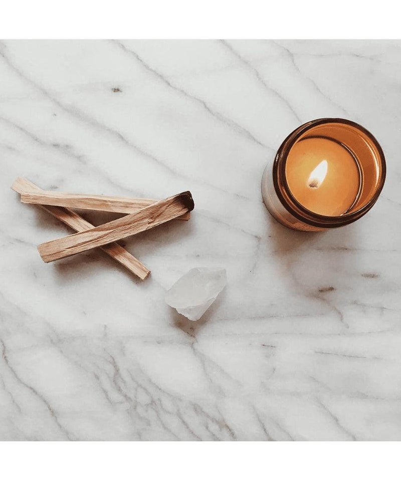 P.F. Candle Co Kaars Soyawax Amber & Moss