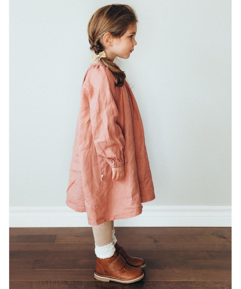 Petit Nord Desert Boot With Velcro Cognac