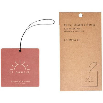 P.F. Candle Co Car Fragrance Teakwood & Tobacco - Studio Play