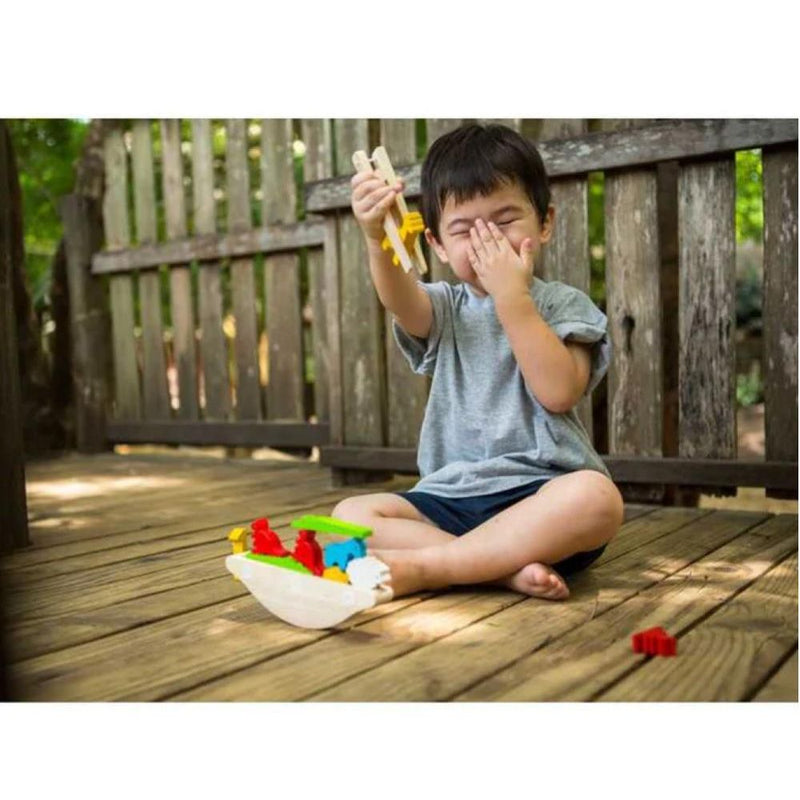 Plantoys Balancerende Boot - Studio Play